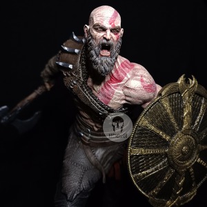 Kratos - God of War Ragnarok 6K Detaylı Karakter Figürü (30 cm)